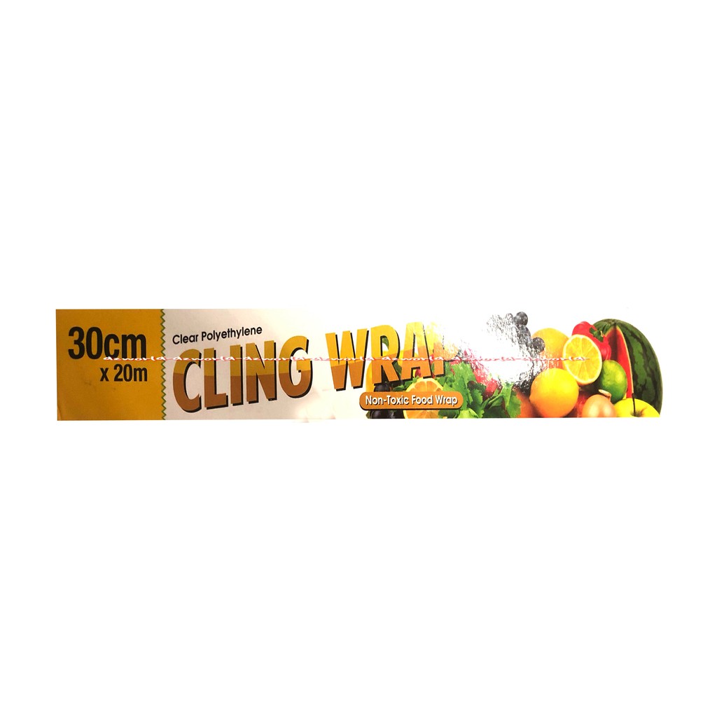 Bagus Cling Wrap Clear Polyethylene 30cm X 20cm Plastik Wrapping