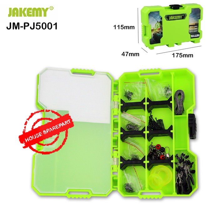 Jakemy Fishing Accessories Tool Kit with Storage Box - JM-PJ5001 Original