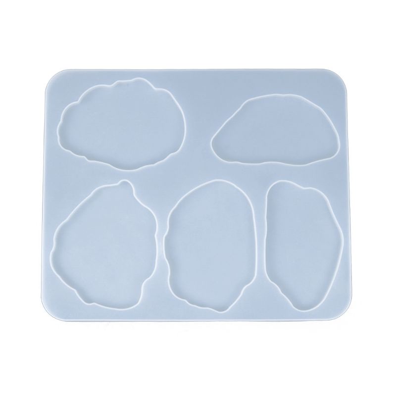 SIY  Crystal Epoxy Resin Mold Coaster Cup Mat Casting Silicone Mould DIY Making Tool