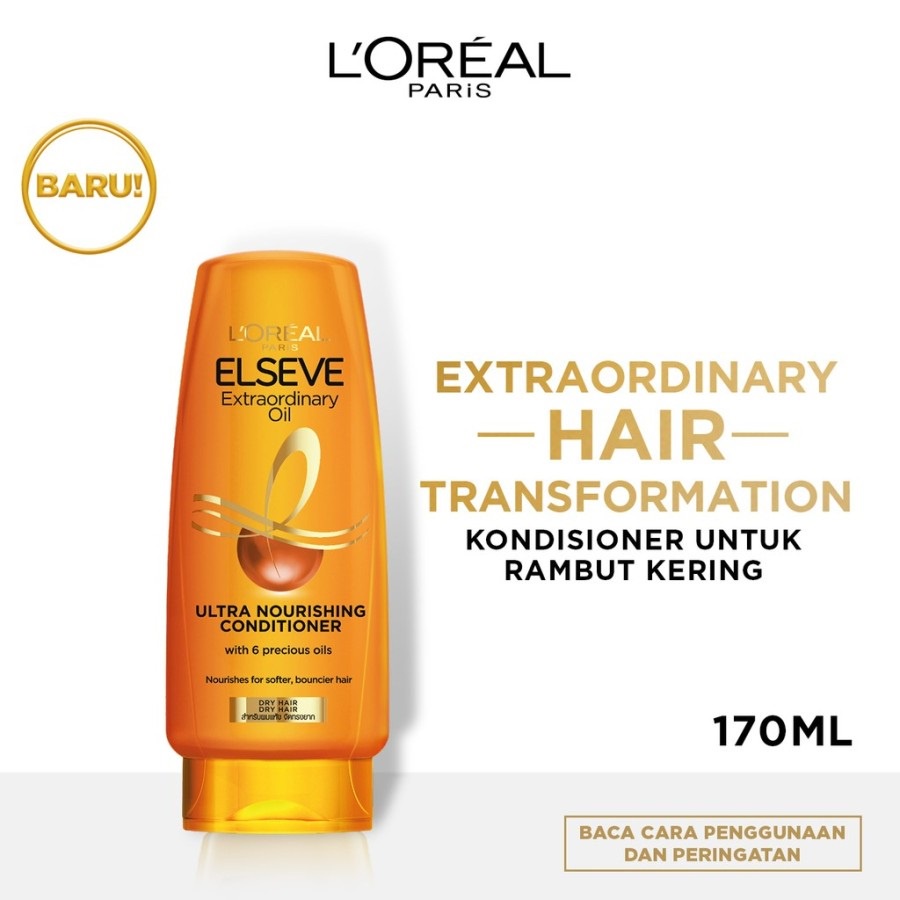 ★ BB ★ L’Oreal Paris Elseve Extraordinary Oil Ultra Nourishment Shampoo - Conditioner | Perawatan Rambut Loreal