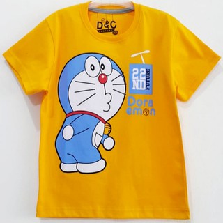  Kaos  Anak Karakter Doraemon  Orange 1 10 Tahun murah Baju  