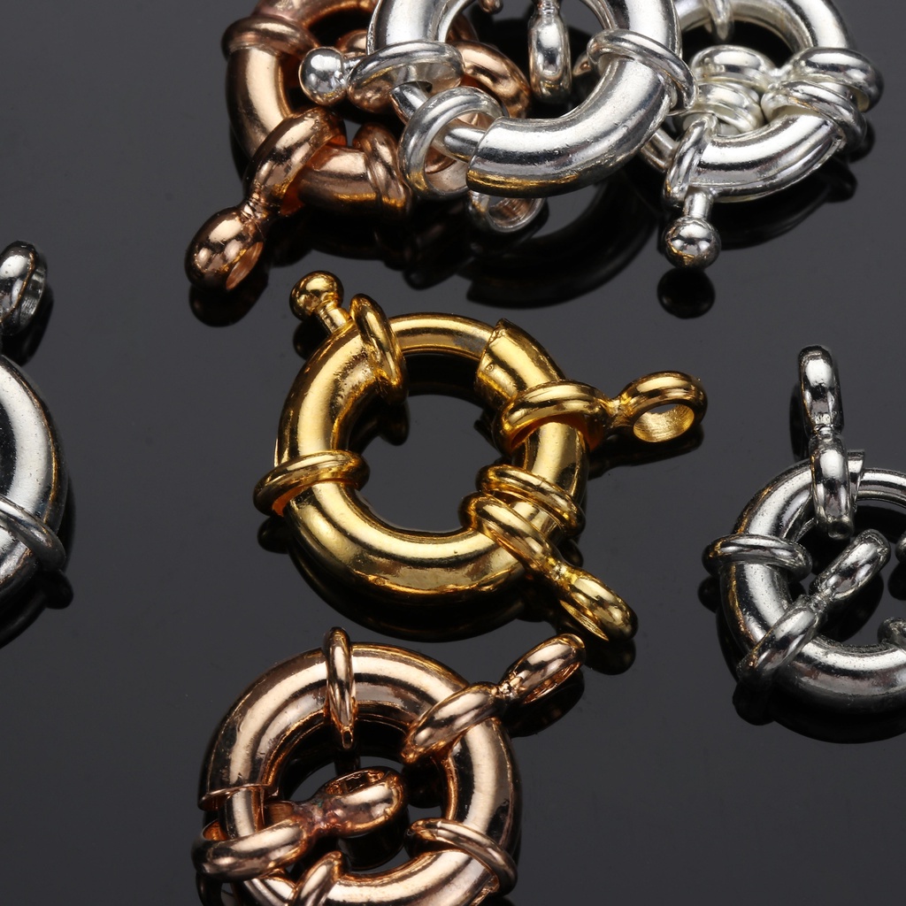 Solighter Kalung Gesper Baru Handmade Aksesoris Kalung DIY Rantai Kalung Gesper