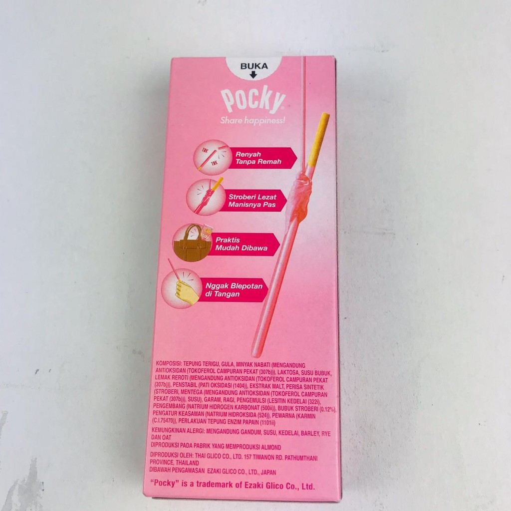 POCKY STRAWBERRY/BISKUIT STIK RASA STRAWBERRY 21g