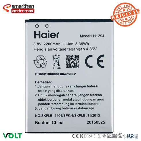 Baterai Battery Smartfren Andromax I3S H11294 Original