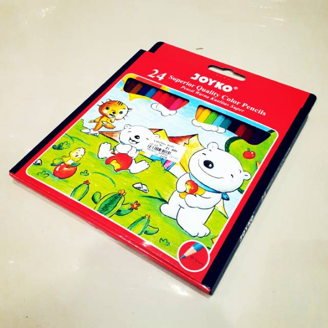 

Pensil warna Joyko 24 warna