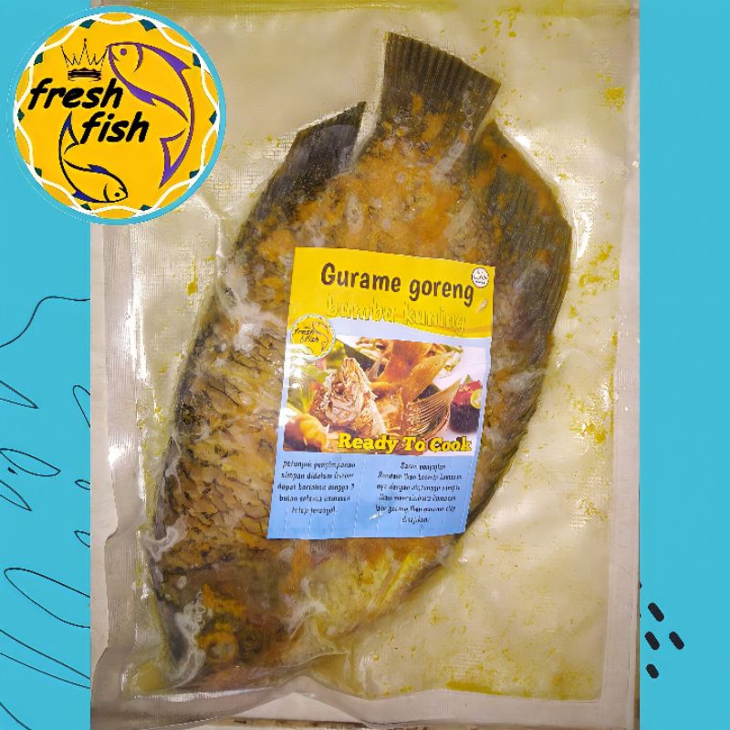 

ikan gurame bumbu kuning