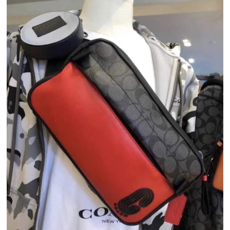 Coach Edge Belt Bag In Colorblock (C599)