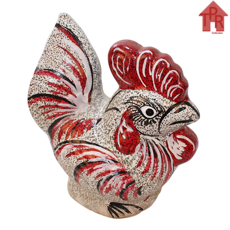 Celengan Ayam Tradisional Motif Burik T29 - S