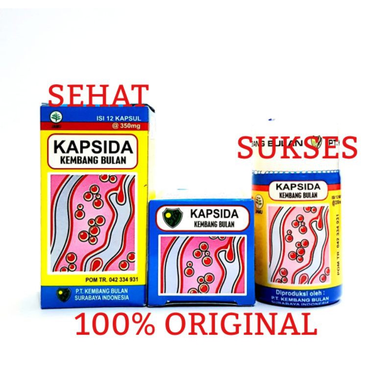 KAPSIDA KEMBANG BULAN ~ OBAT GATAL, BISUL &amp; JERAWAT