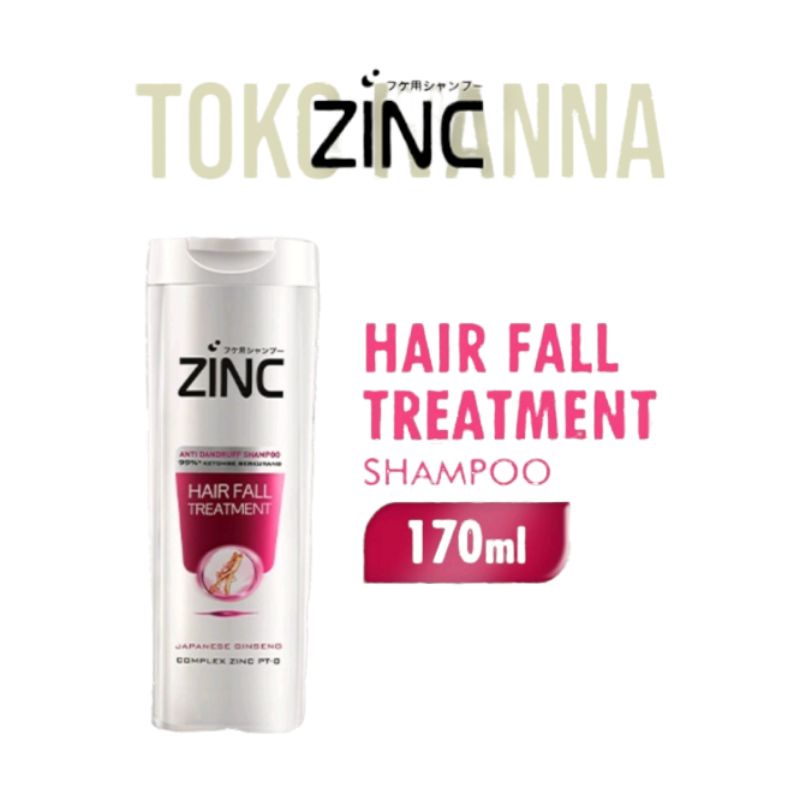 ZINC Shampoo Hair Fall Treatment Botol 170mL