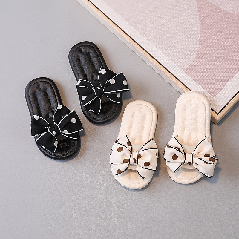 littlekiddoss SH2244 Sandal Slop Anak Perempuan Import Sendal Anak Perempuan Flat Pita Empuk 24-35 Sendal Jelly Anak Cewek