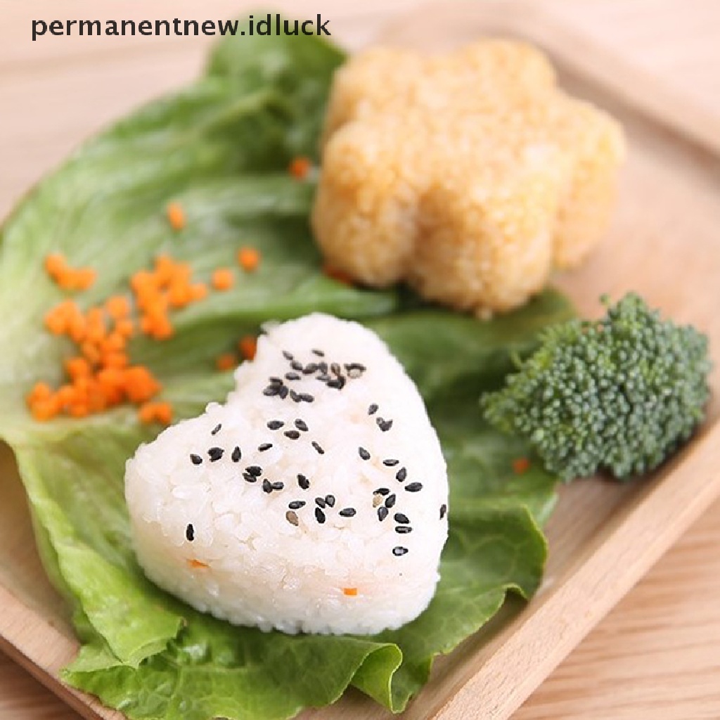 1 set / 3 set Cetakan sushi Bentuk Segitiga Untuk Aksesoris Dapur