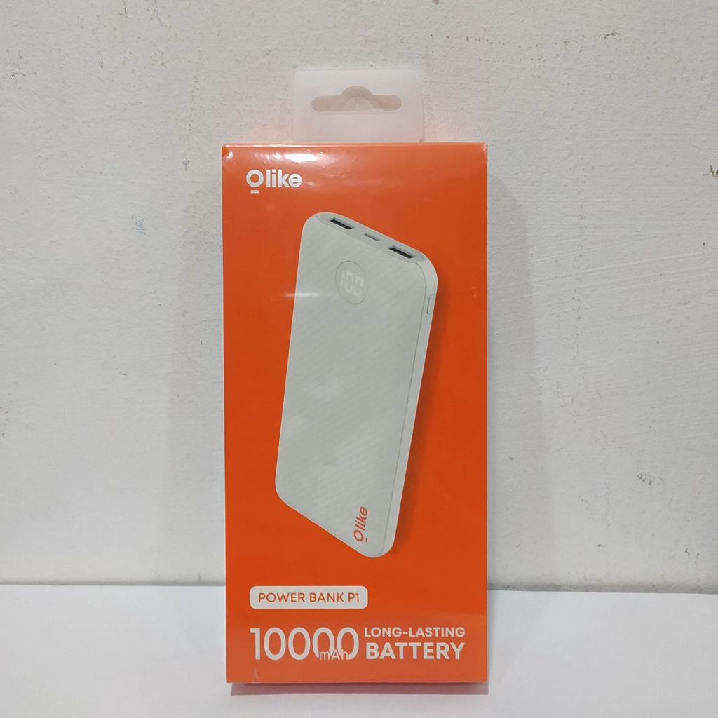 Olike P1 Powerbank 10000mAh Dual USB Port &amp; LED Display