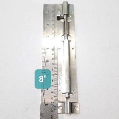 Grendel stainless steel 8inci / Gerendel Slot Pintu Kamar (H8118)