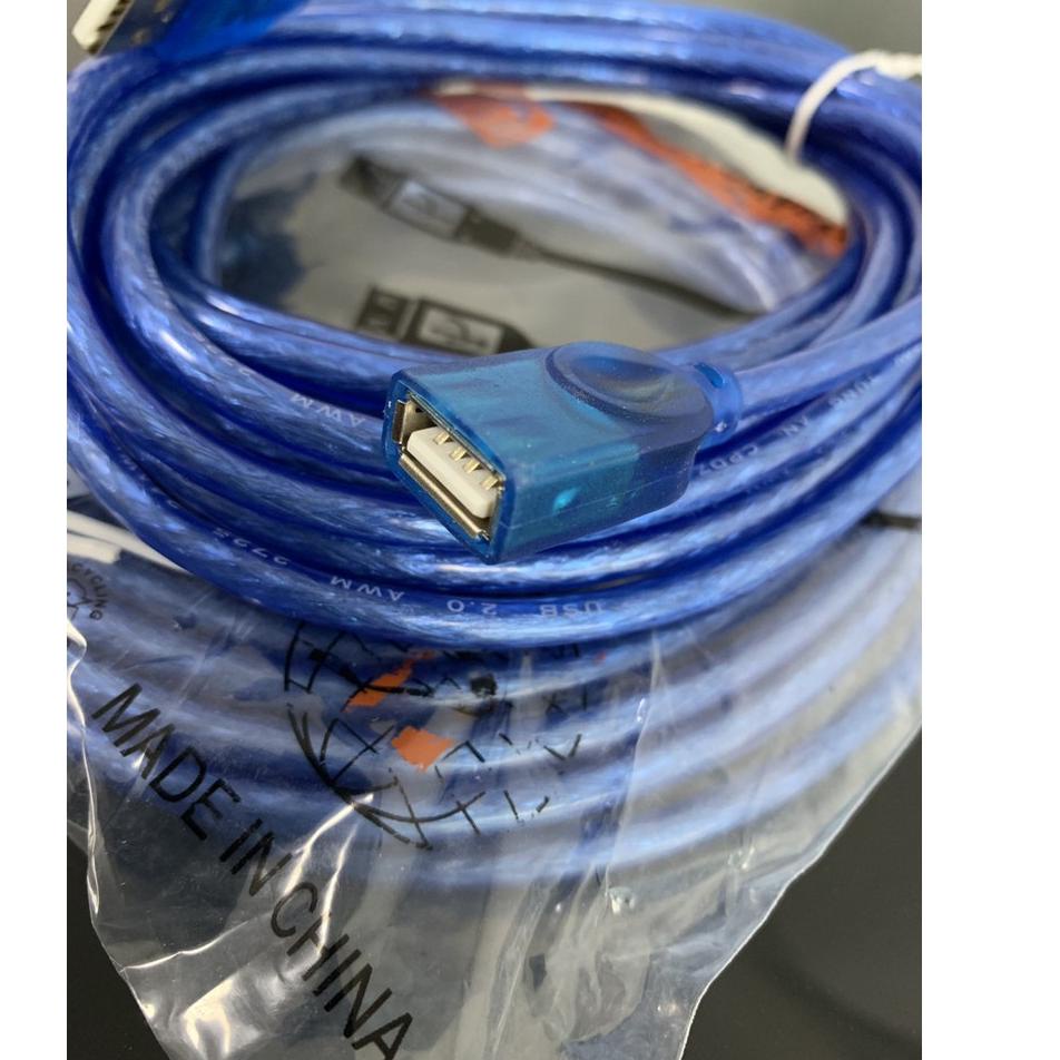 KABEL USB EXTENSION 10M MALE TO FEMALE 10 Meter USB EXTENTION