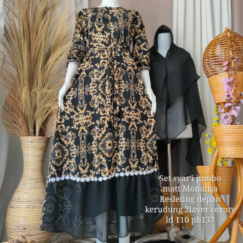 set Syar'i motif sultan