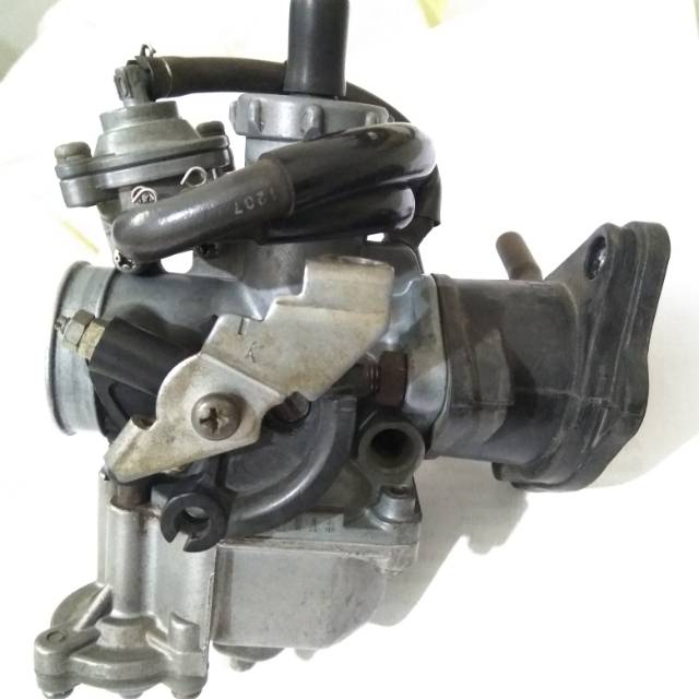 karburator ori copotan motor megapro primus, set karbu dan manipol