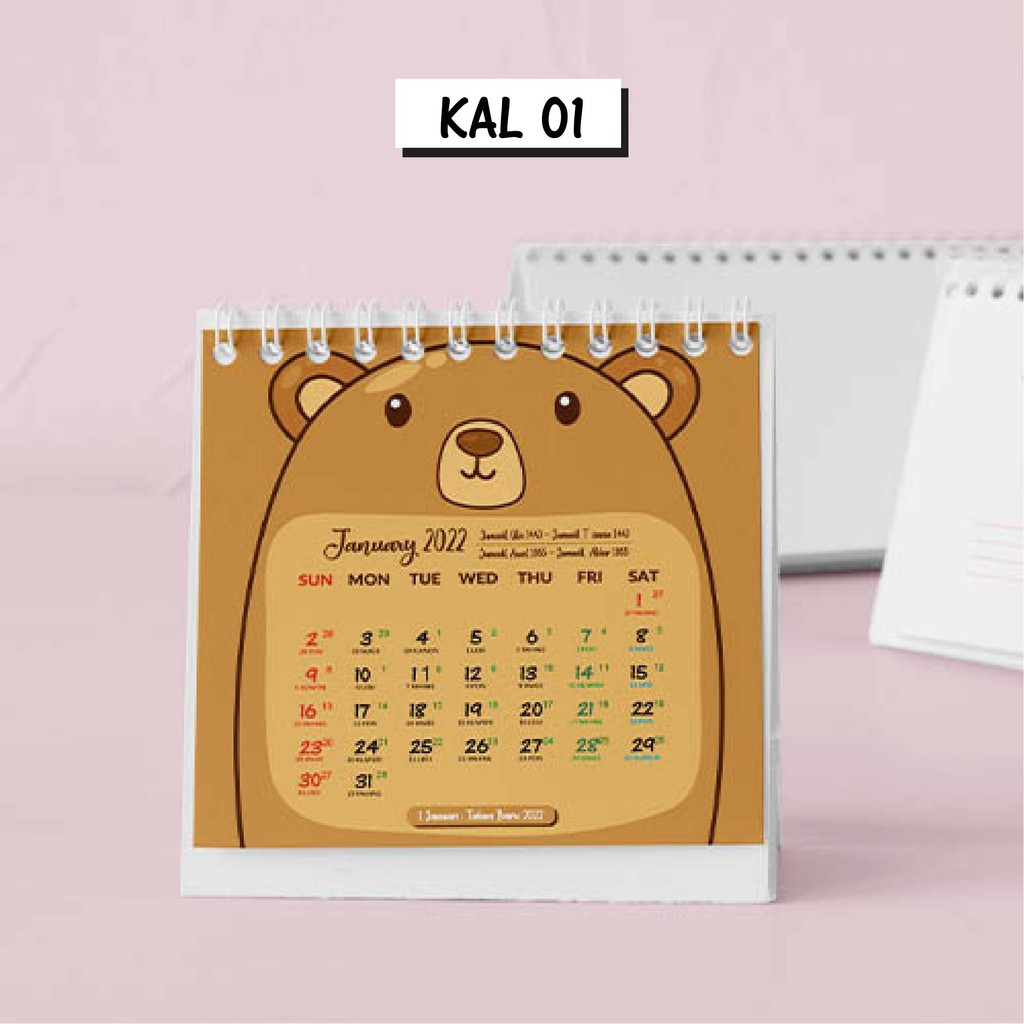 

Artomaringi Kalender Mini 2025 / Kalender Meja 2025 Custom KAL01