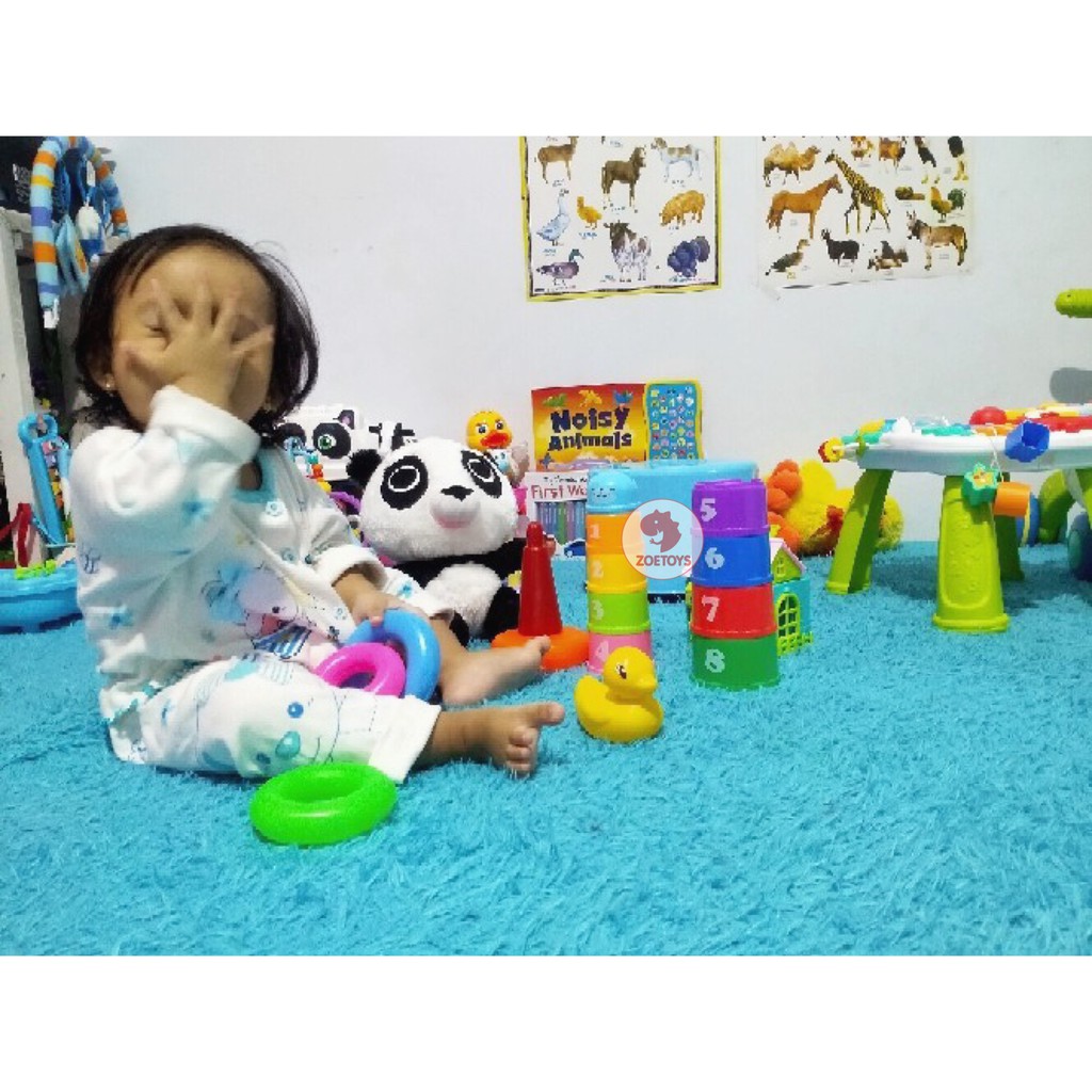 Zoetoys Baby Stacking Cup | Mainan Susun Gelas Bayi Anak | Edutoys