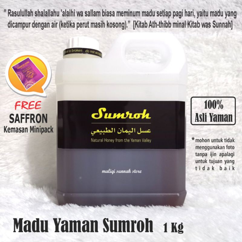 Madu Yaman Sumroh 1 Kg Kualitas Terbaik