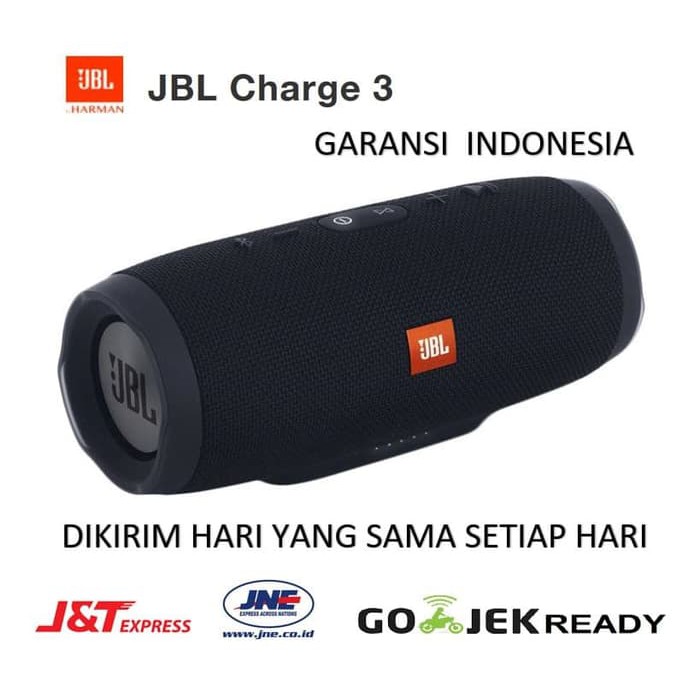 JBL CHARGE 3 BLUETOOTH SPEAKER ORIGINAL - Army