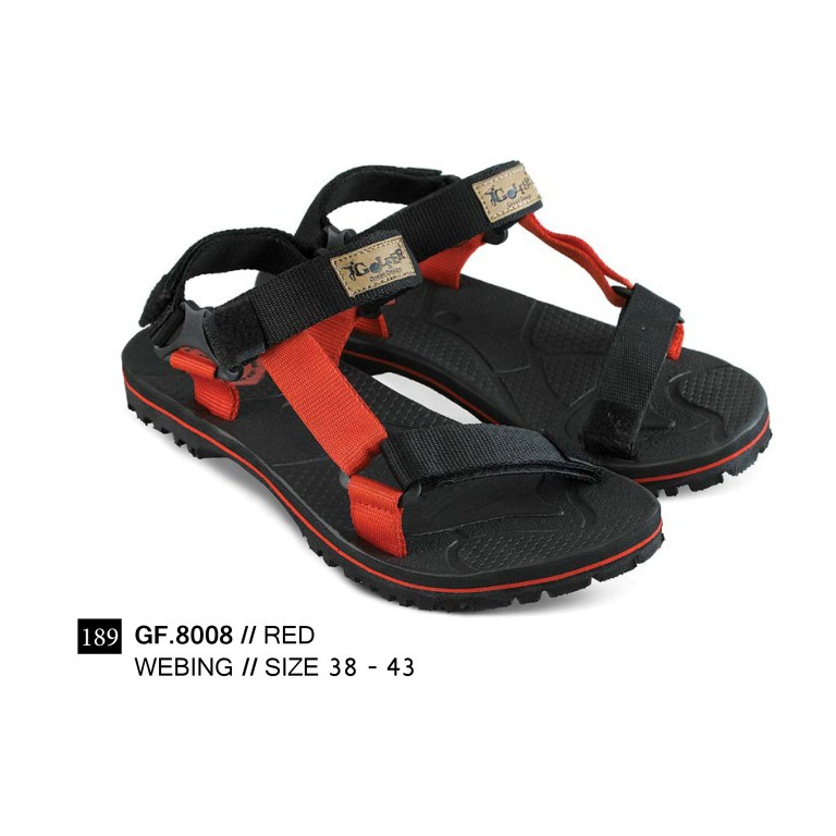 SANDAL TALI PRIA RED 38 sd 43 GF8008 GF