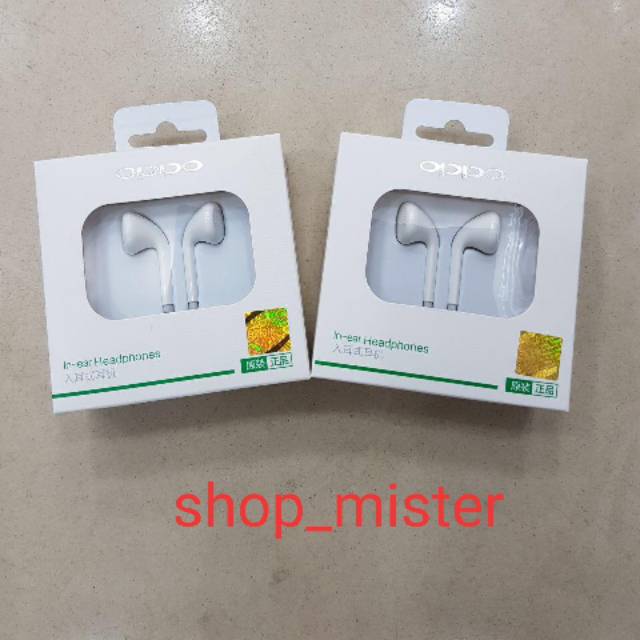 earphone(headset) oppo original 100%