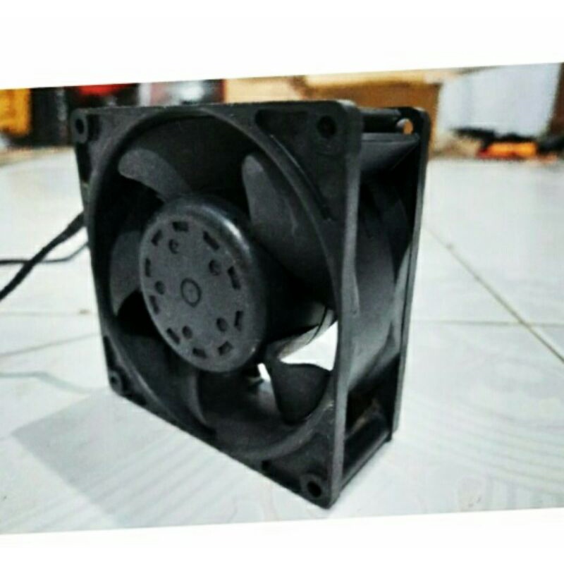 BLDC. KIPAS DC FAN SERVO HIGH SPEED 48VDC 0,14A SIZE 90MM 37MM BEARING HIGH SPEED