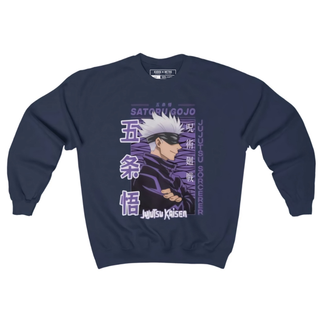 Crewneck Gojo Satoru Ultimate Anime Manga Jujutsu Kaisen Premium Unisex