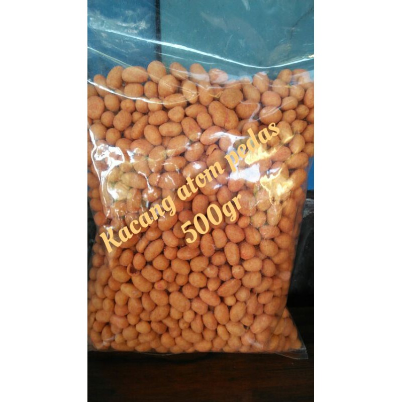 

kacang atom pedas