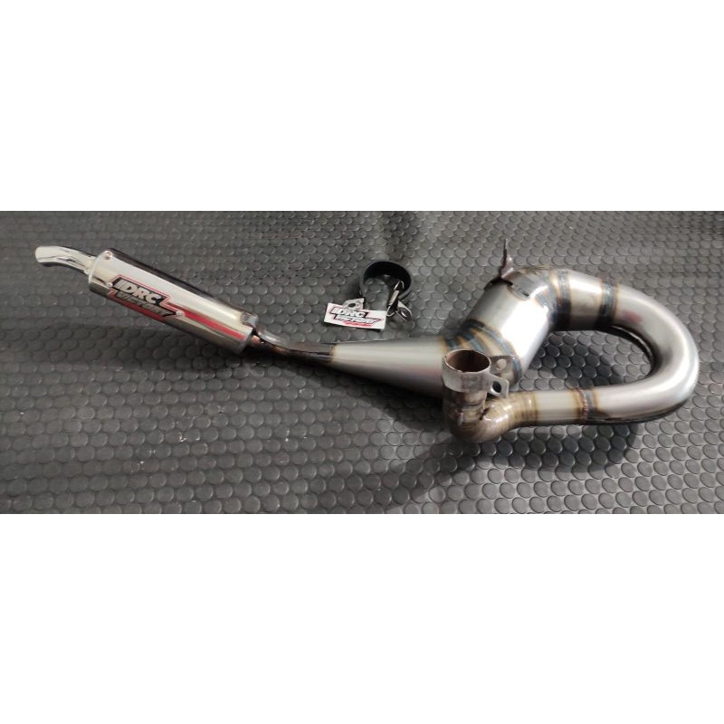 knalpot vespa DRC buang kanan sprint px super excel ps strada
