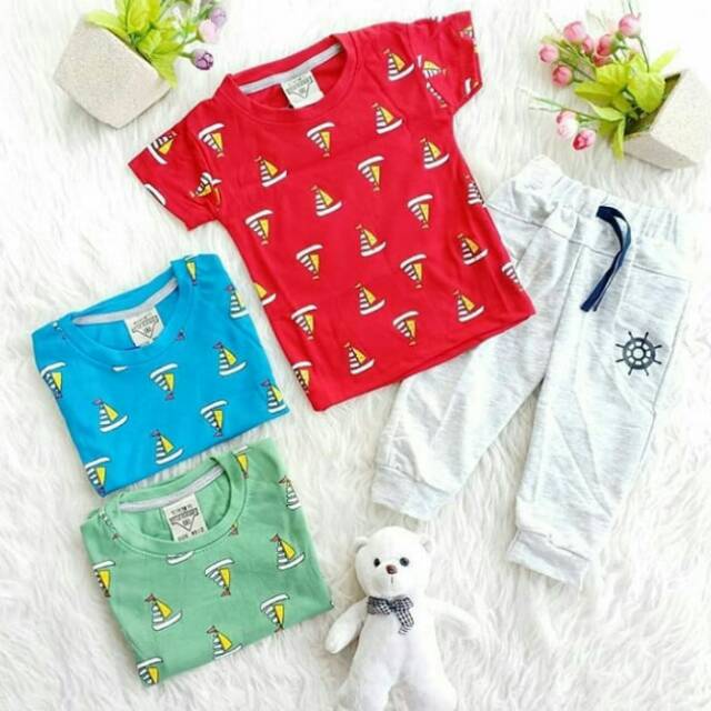 Setelan Baju Anak / Bayi - Toretto Kapal