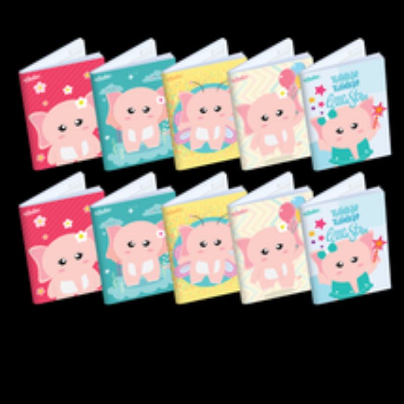 

ESTUDEE E BUKU TULIS KWARTO 38 ELEPHANT ISI 10