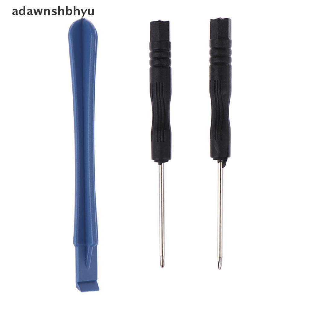 Adawnshbhyu 3pcs/set Obeng Pembuka tools kit Reparasi Sekrup Untuk Switch NS