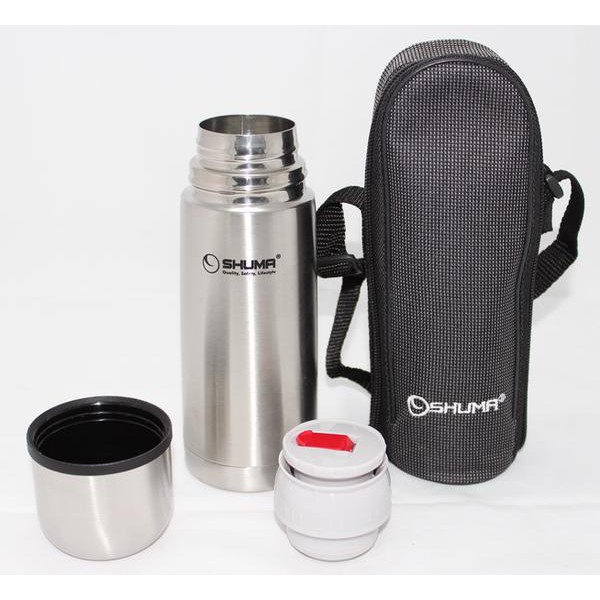 [500-1000 ML] TERMOS SHUMA VACUUM FLASK STAINLESS STEEL + TAS 500 750 1000 ML 0,5 0,75 1 LITER L