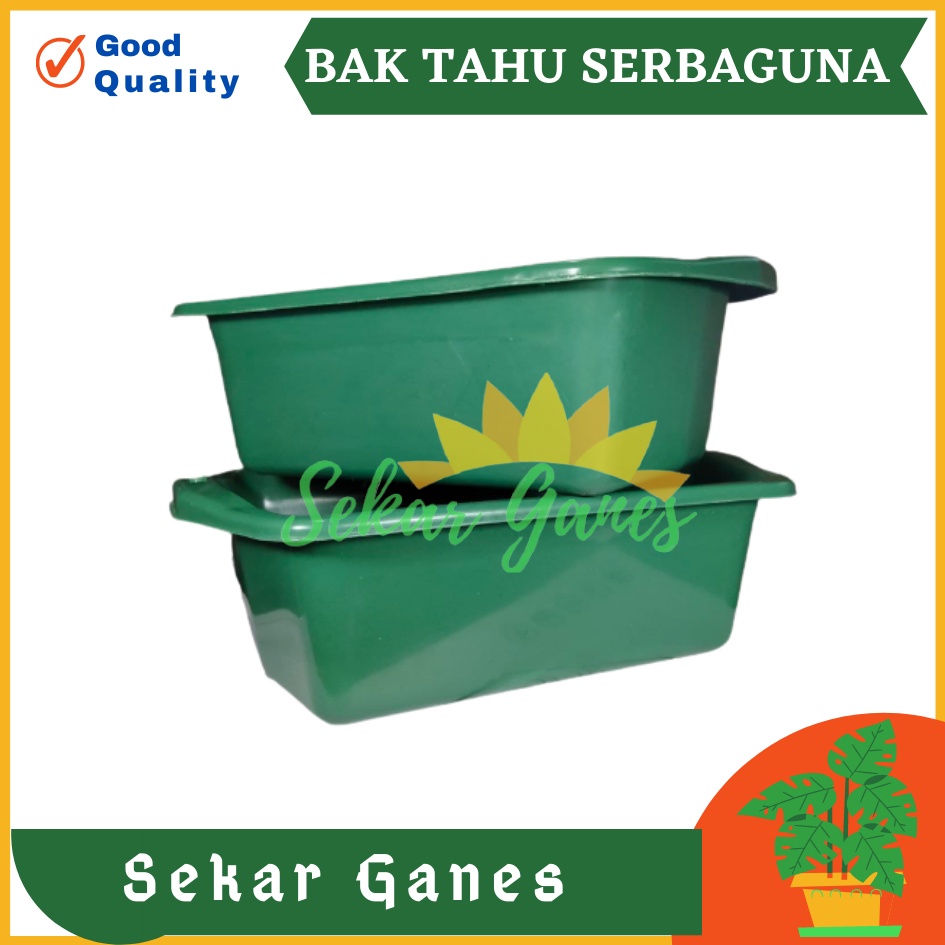 Bak Tahu Hidroponik Kucing - Bak Tahu Kecil Besar Jumbo Container Litter Box Kucing Kelinci Bak Box Tahu Serbaguna