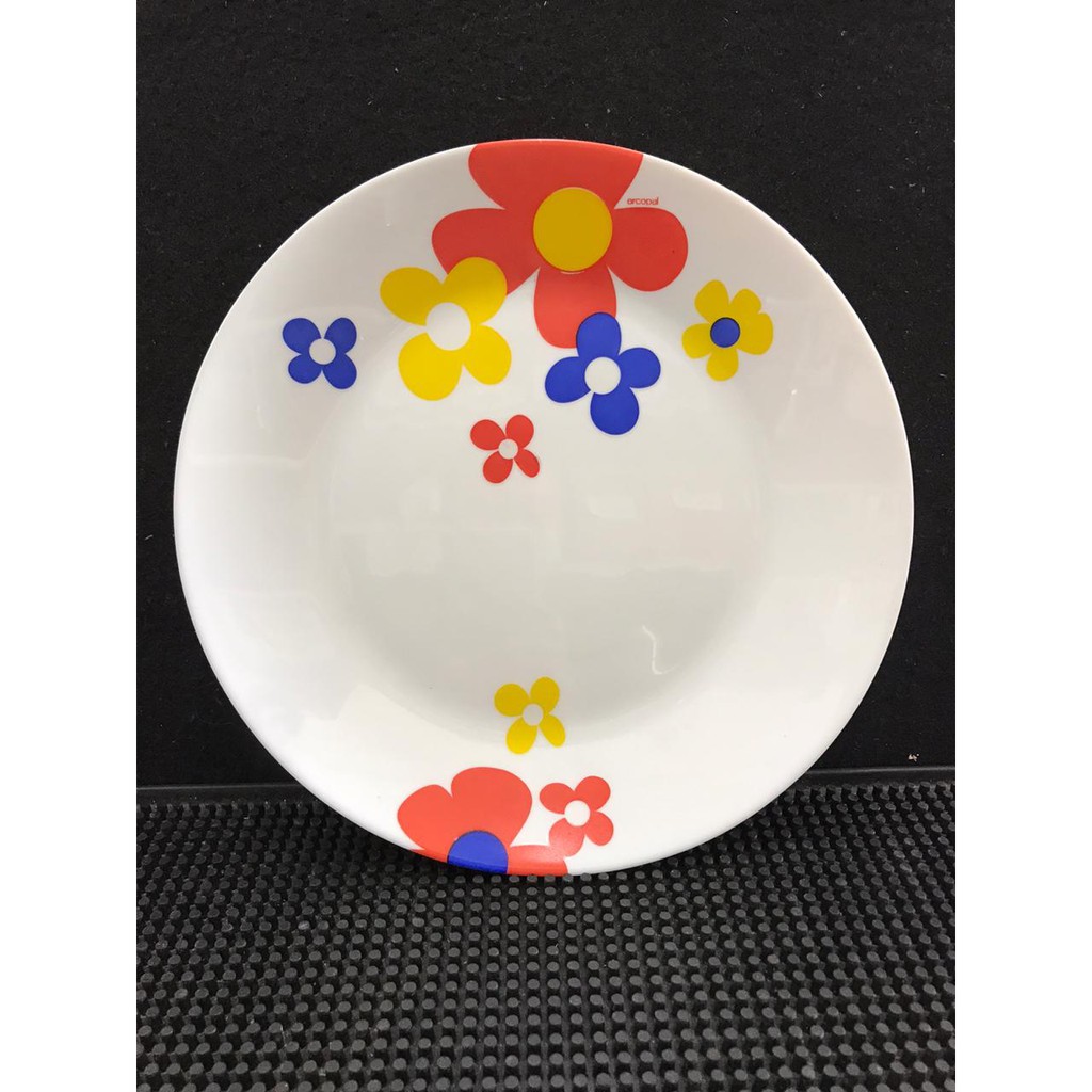Dinner Plate Arcopal Seri Celestine 10" / Piring Makan Arcopal Bahan Opal Glass
