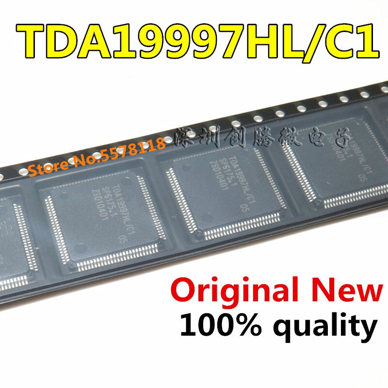 (Ready Stock) 1PCS TDA19997HL/C1 TDA19997HL TDA19997 LQFP100 Chipset