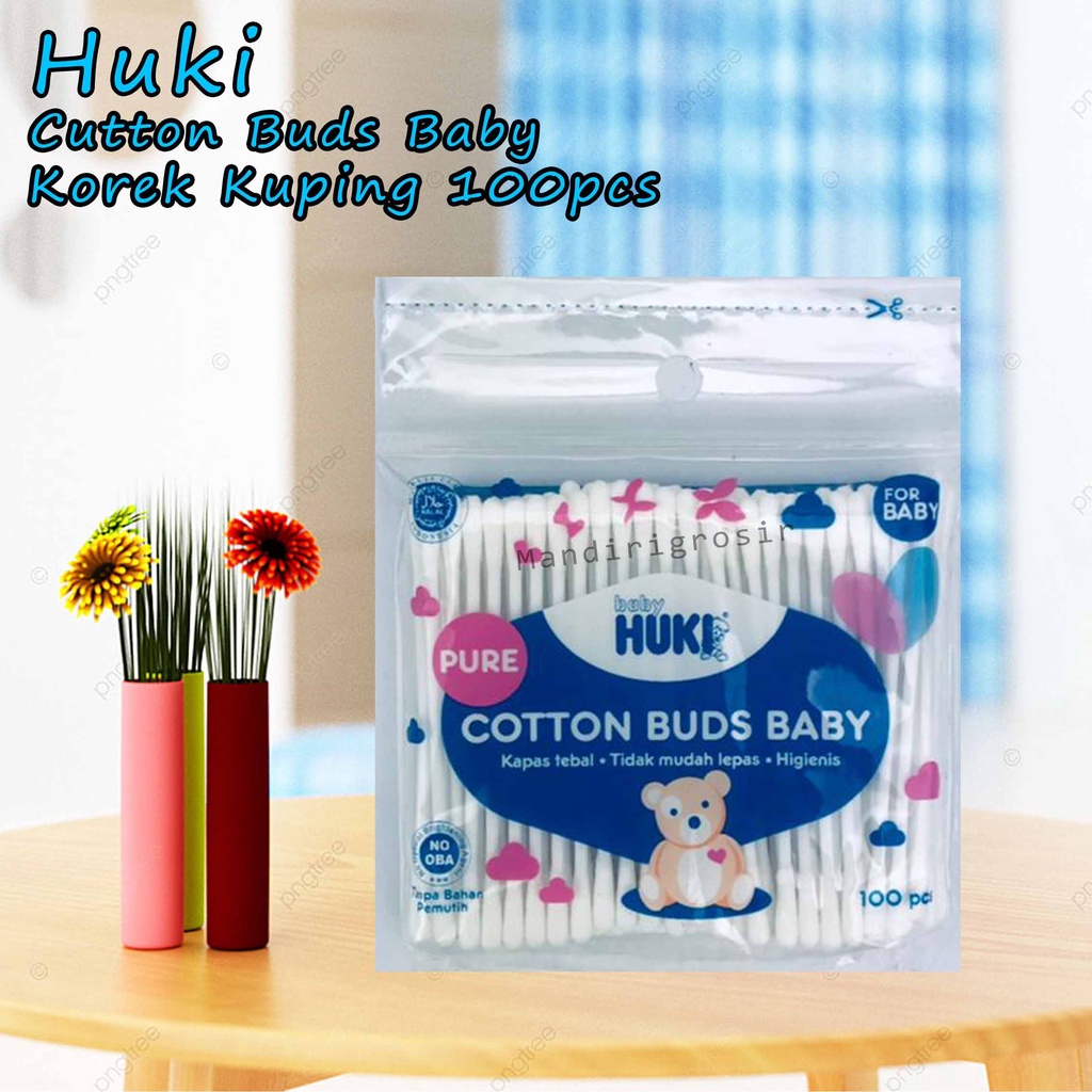 Cotton Buds Baby *Huki * Korek kuping * 100 pcs