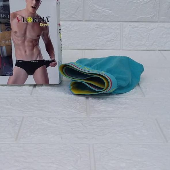 Celana Dalam Pria Cd Cowok Dewasa LORINA BRIEF Set 3 Pcs ➬