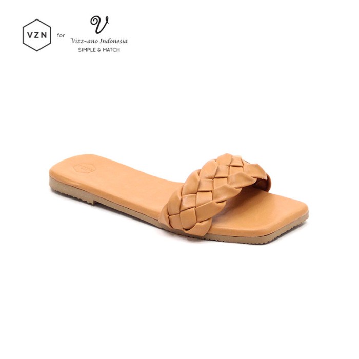 VZN VIZZANO SHOES SANDAL WANITA DESIGN VALERIE - CAMEL, 37