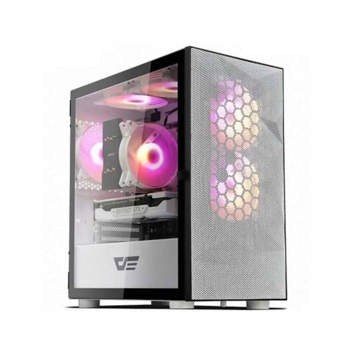 Casing DARKFLASH DLM21 Mesh WHITE -MATX | ITECHBALI