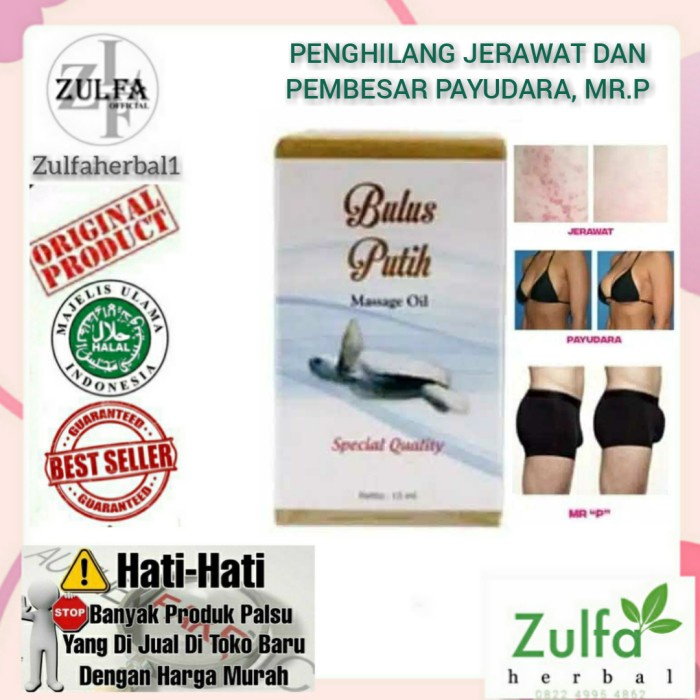 Terlaris BPOM Minyak Bulus Putih ASLI PAPUA - Oil Papua UNTUK wanita-Pria