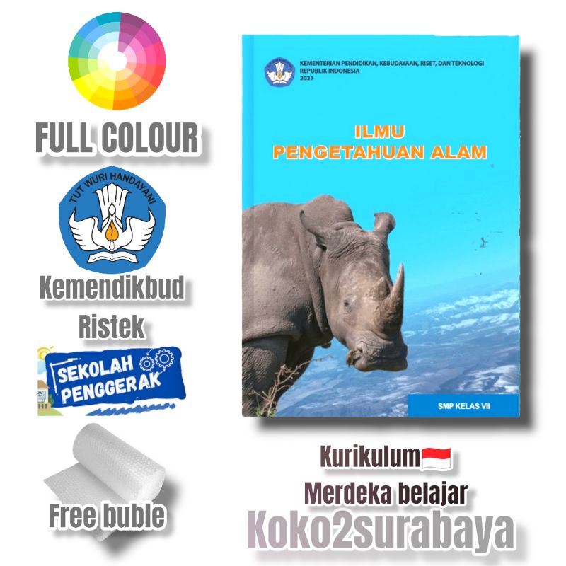 BUKU IPA ILMU PENGETAHUAN ALAM SMP KELAS 7 KURIKULUM MERDEKA SEKOLAH PENGGERAK
