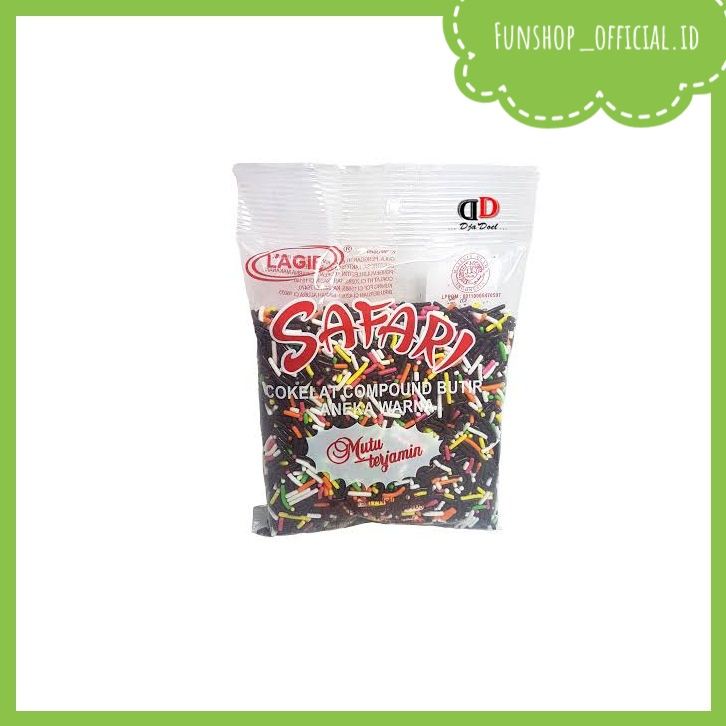 

LAGIE SAFARI MEISES WARNA - MEISES COKLAT 100GR