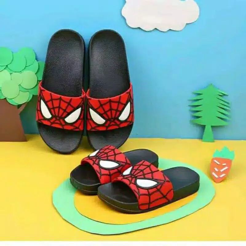 RS - Sendal Anak SPIDERMAN 2 SIZE 26-35