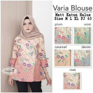 Baru Promo Blouse Batik bisa untuk seragam guru Sekolah seragam kantor