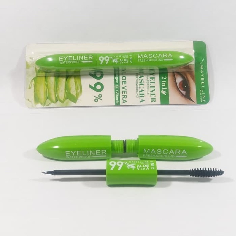 [ ECER ] MASCARA 2IN1 EYELINER