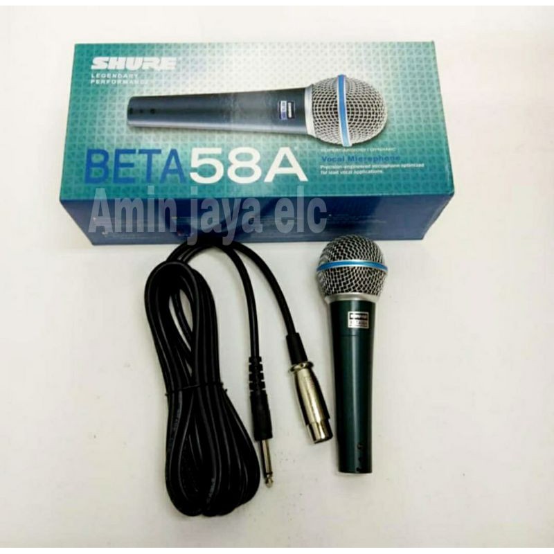 Microphone Shure Beta 58A mic dynamic beta 58A