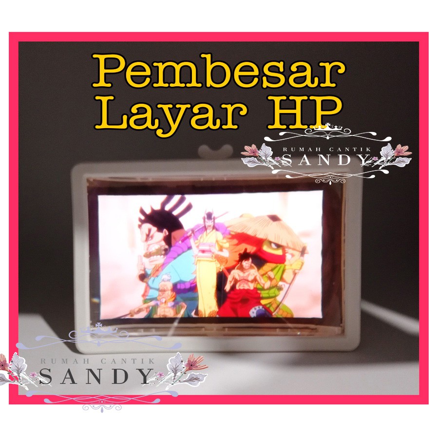 F2 ~ Pembesar Layar HP ~ Enlarge Screen 3D ~ Smartphone Model Tarik